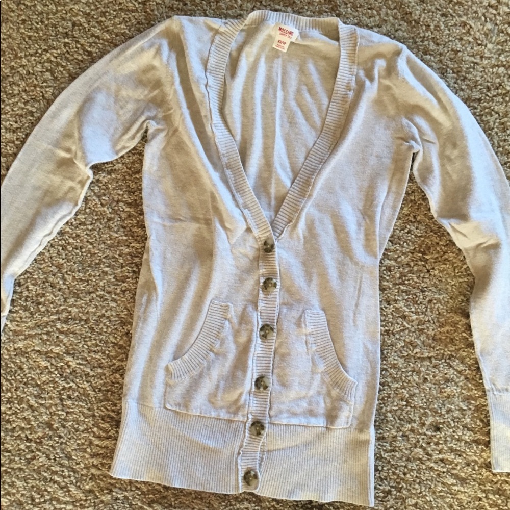 Cream cardigan mossimo